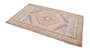 4x6 Old & Vintage Turkish Area Rug
