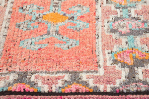 4x9 Old & Vintage Turkish Area Runner Rug