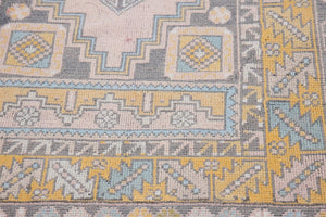 3x6 Old & Vintage Turkish Area Rug