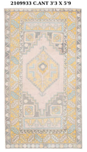 3x6 Old & Vintage Turkish Area Rug