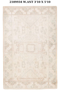 4x6 Old & Vintage Turkish Area Rug