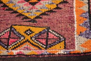 3x13 Old & Vintage Turkish Area Runner Rug