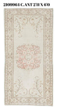 3x6 Old & Vintage Turkish Area Runner Rug