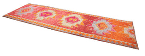 3x10 Old & Vintage Turkish Area Runner Rug