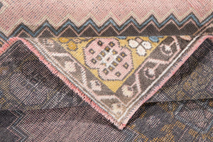 4x7 Old & Vintage Turkish Area Runner Rug
