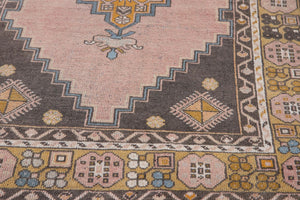 4x7 Old & Vintage Turkish Area Runner Rug