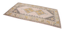 4x7 Old & Vintage Turkish Area Runner Rug