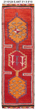 3x10 Old & Vintage Turkish Area Runner Rug