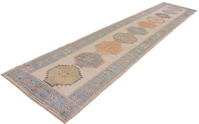 3x16 Modern Oushak Area Runner Rug