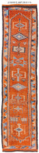 3x11 Old & Vintage Turkish Area Runner Rug