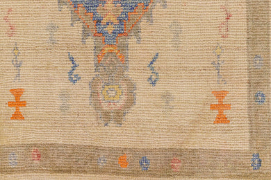 3x11 Modern Oushak Area Runner Rug