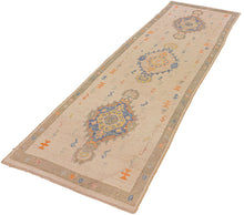 3x11 Modern Oushak Area Runner Rug