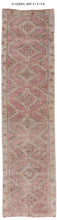 3x12 Old & Vintage Turkish Area Runner Rug