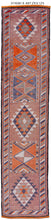 3x12 Old & Vintage Turkish Area Runner Rug