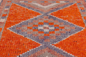 3x12 Old & Vintage Turkish Area Runner Rug