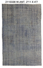 2x5 Old & Vintage Turkish Area Rug
