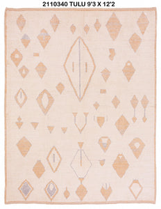 9x12 Modern Tulu Area Rug