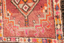 3x13 Old & Vintage Turkish Area Runner Rug