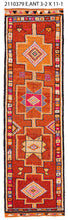 3x11 Old & Vintage Turkish Area Runner Rug