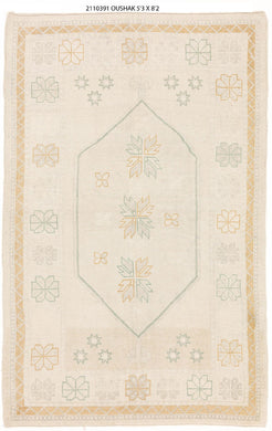 5x8 Modern Oushak Area Rug