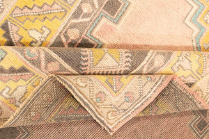 4x7 Old & Vintage Turkish Area Runner Rug