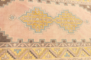4x7 Old & Vintage Turkish Area Runner Rug