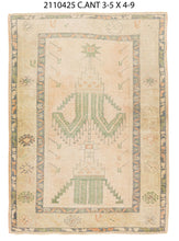 3x5 Old & Vintage Turkish Area Rug