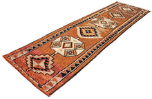3x12 Old & Vintage Turkish Area Runner Rug