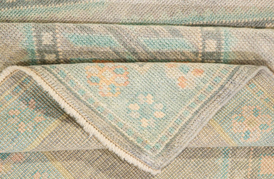 3x10 Modern Oushak Area Runner Rug