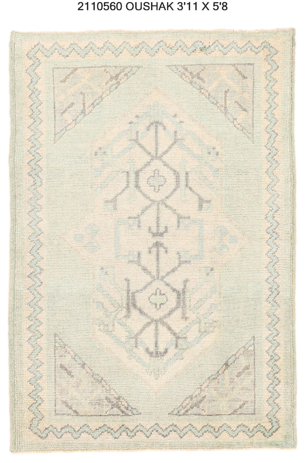 4x6 Modern Oushak Area Rug