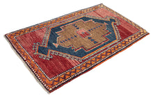2x3 Old& Vintage Turkish Area Rug