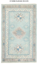 4x6 Modern Oushak Area Rug