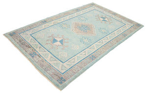 4x6 Modern Oushak Area Rug