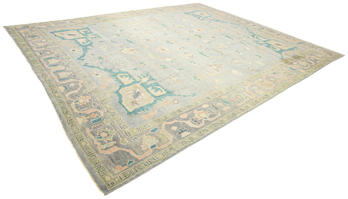 12x15 Modern Oushak Area Rug