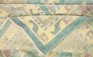 14x15 Modern Oushak Area Rug
