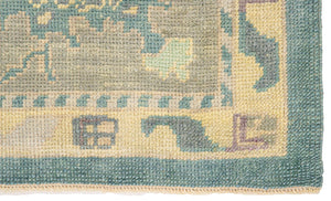 14x15 Modern Oushak Area Rug
