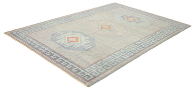 5x8 Modern Oushak Area Rug