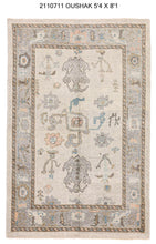 5x8 Modern Oushak Area Rug
