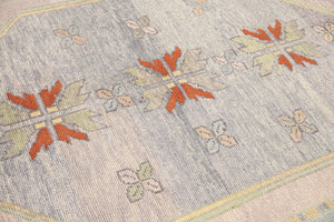 7x10 Modern Oushak Area Rug