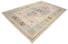 7x10 Modern Oushak Area Rug