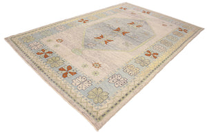 7x10 Modern Oushak Area Rug