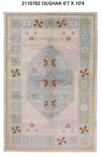 7x10 Modern Oushak Area Rug