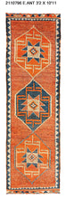 3x11 Old & Vintage Turkish Area Runner Rug
