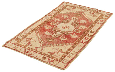 3x5 Old & Vintage Turkish Area Rug