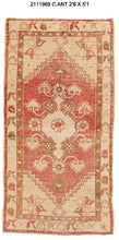3x5 Old & Vintage Turkish Area Rug