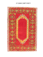 3x5 Old & Vintage Turkish Area Rug