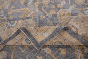 10x13 Modern Oushak Area Rug