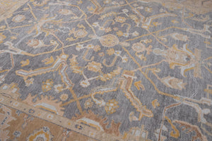 10x13 Modern Oushak Area Rug
