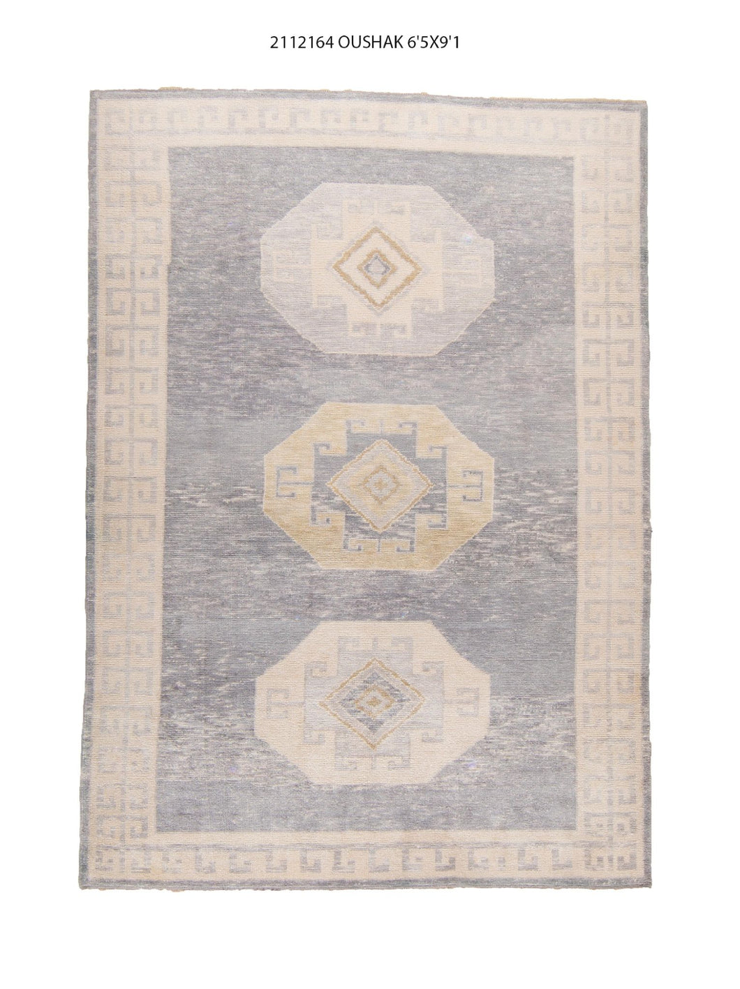 6x9 Modern Oushak Area Rug