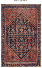 4x6 Old & Vintage Turkish Area Rug